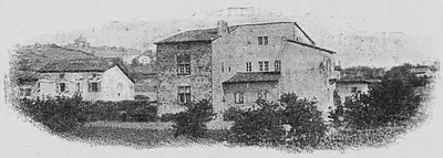 תחריט ישן בשם “Ancien château du Mas”, Bessenay, מתוך מילון מאויר של קומונות הרון; אין תמונה חופשית מודרנית של המקום