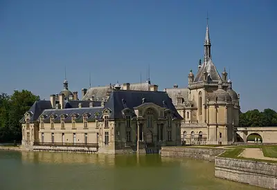Château de Chantilly במבט מדרום