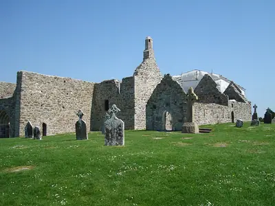 קתדרלת St Ciarán ב-Clonmacnoise