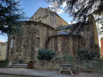 הכנסייה הרומנסקית של Saint-André-de-Sorède