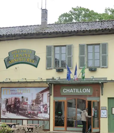 מוזיאון הרכבות הזעירות ב-Châtillon-sur-Chalaronne