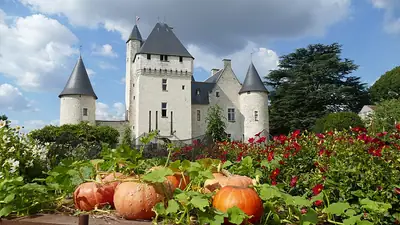 חזית Château du Rivau